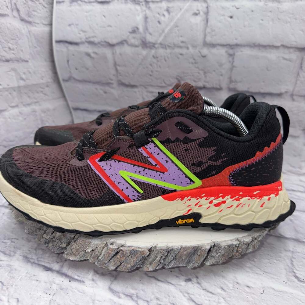 New Balance Mens Fresh Foam X Hierro v7 Trail Running Shoes Purple Sz 11 2E - Picture 4 of 12